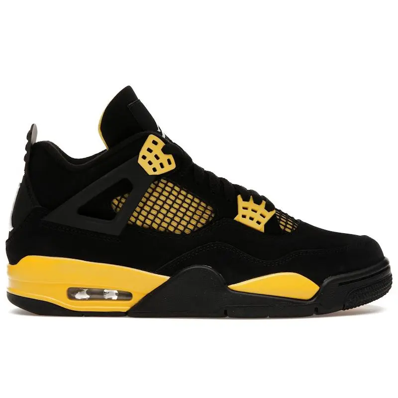 Jordan Men's 4 Retro Thunder (2023) Basketball Shoes, from StockX Jordan Men's 4 Retro Thunder (2023) Basketball Shoes, from StockX