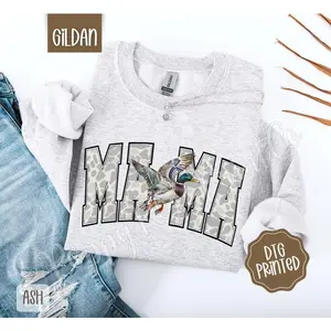 Woolen sweater, hunting crew neck, cute women’s sweater, gift for her