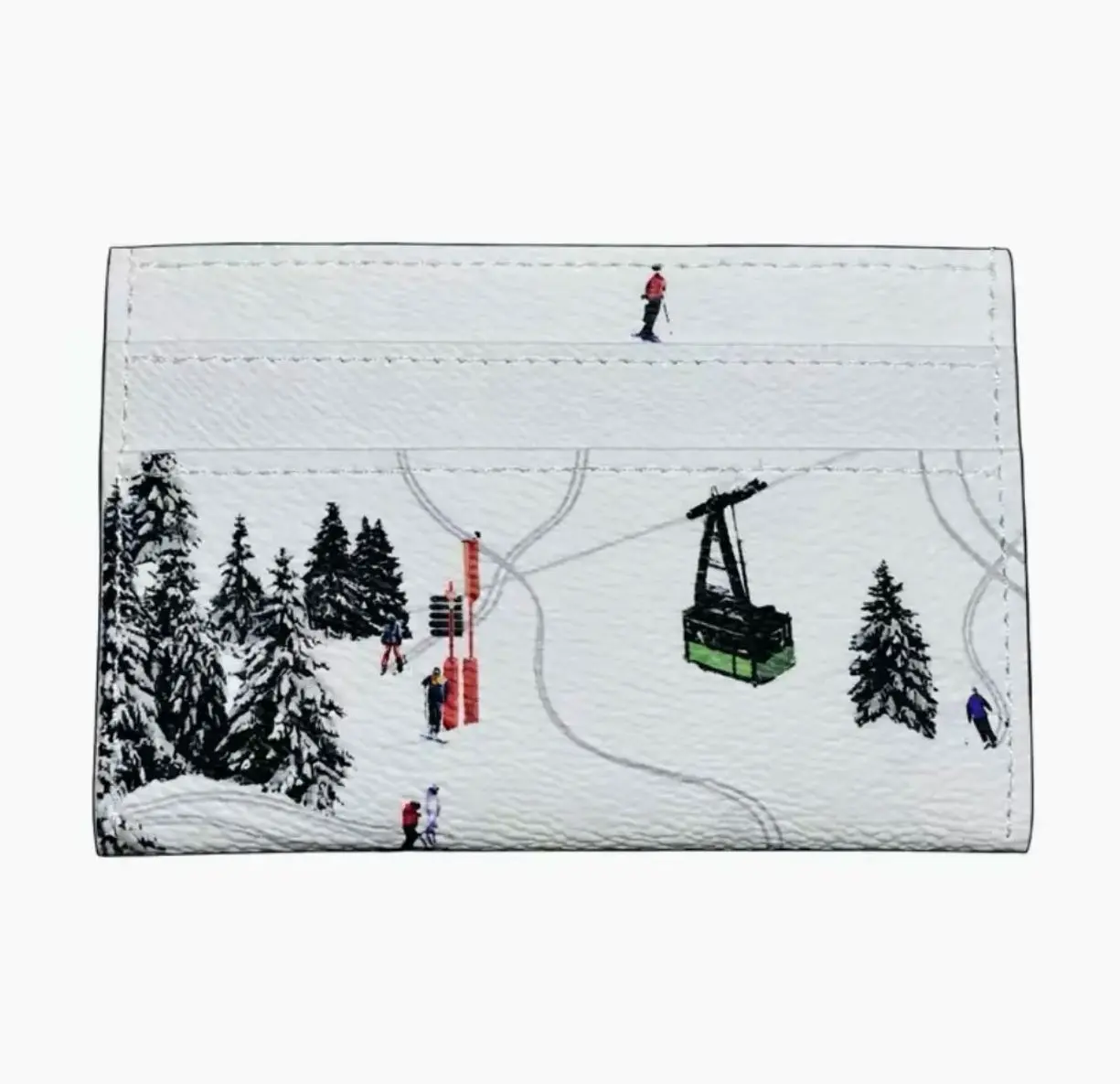 Luxury Themed Cardholder for Men & Women, Premium Leather Wallet, Slim Card Case, Designer Style Credit Card Holder with Box