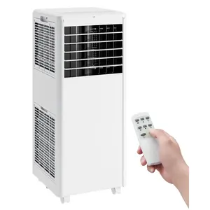 Garvee Portable Air Conditioner, Air Conditioners 8,000 BTU 3-IN-1 Quiet AC Unit with Dehumidifier, Fan, Auto Modes, Standing AC Unit Cools Room up to 450 sq. ft, Exhaust Hose & Window Kit