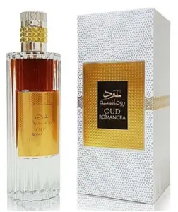 Paris Corner Oud Romancea EDP Body Perfume Spray - 100mL (3.4 oz) Unisex Single Item, Captivating Oud, Aromatic Floral with Rose Accents, Amber Vanilla, Earthy Woody Floral Oriental Scent, Perfumes for Women Evening Wear