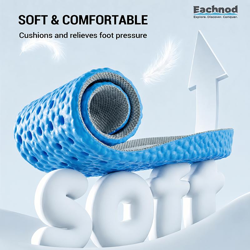 Air Cushion Height Boost Insoles for Adults US Sizes - Arch Support, Shock-Absorbing, Discreet Lift Comfort Shoe Inserts for Daily Wear
