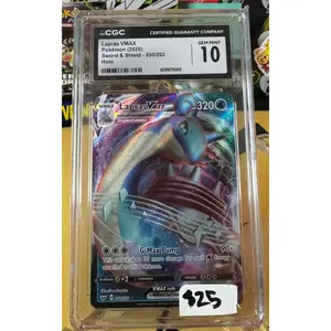 CGC Gem Mint 10 - Lapras VMAX - Sword & Shield 050/202