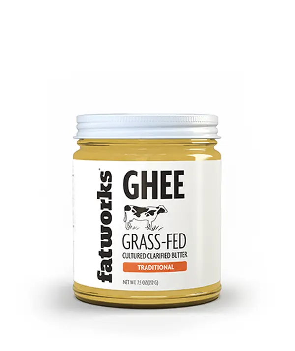 Fatworks Cultured Ghee from Organic Butter (7.5 oz)