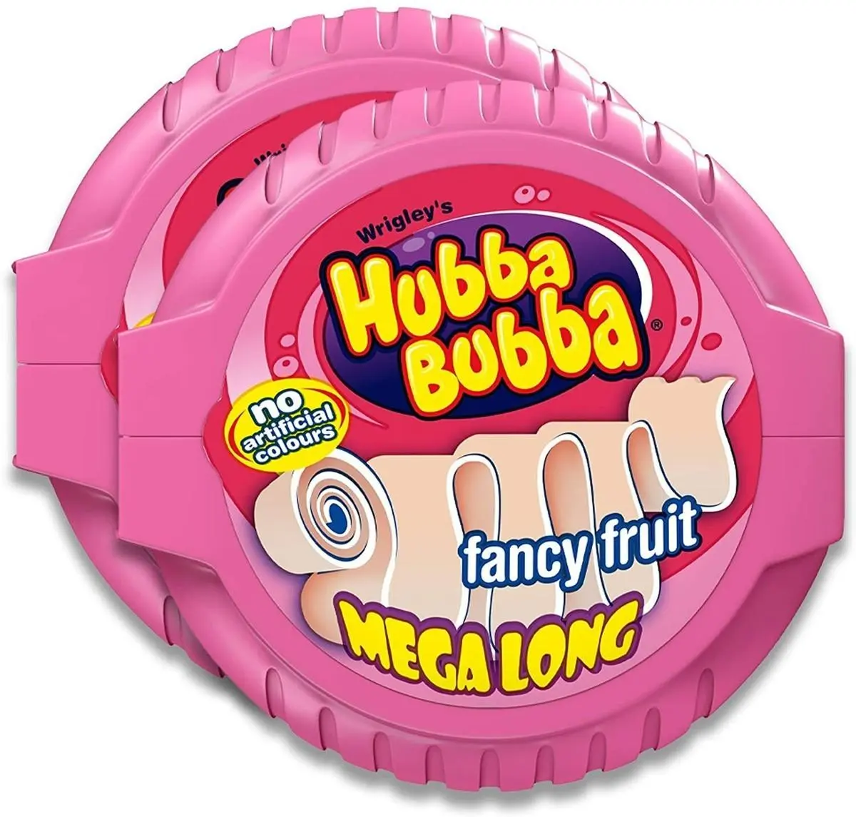 Hubba Bubba UK Bubble Tape Mega Long Fancy Fruit 12ct