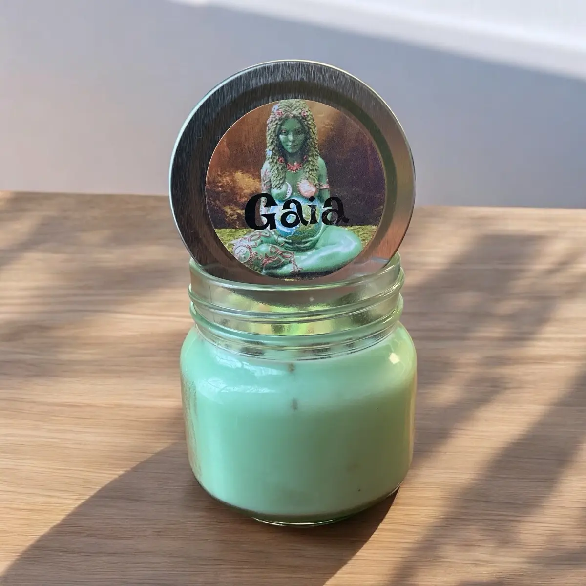Gaia prayer candle