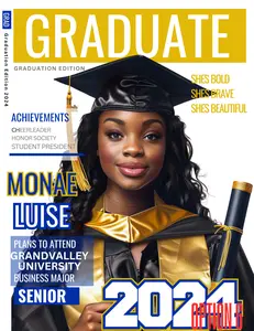Graduate Magazine - Print Edition with High-Quality Design and Professional Style