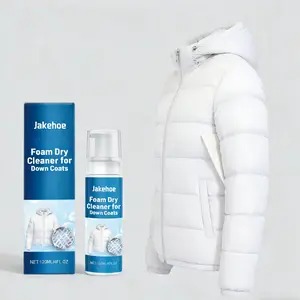 Down Jacket Foam Dry Cleaner (120ML), Gentle Cleaning, Easily Removes Stains, Dry Cleaner, Effective Fabric Care Solution