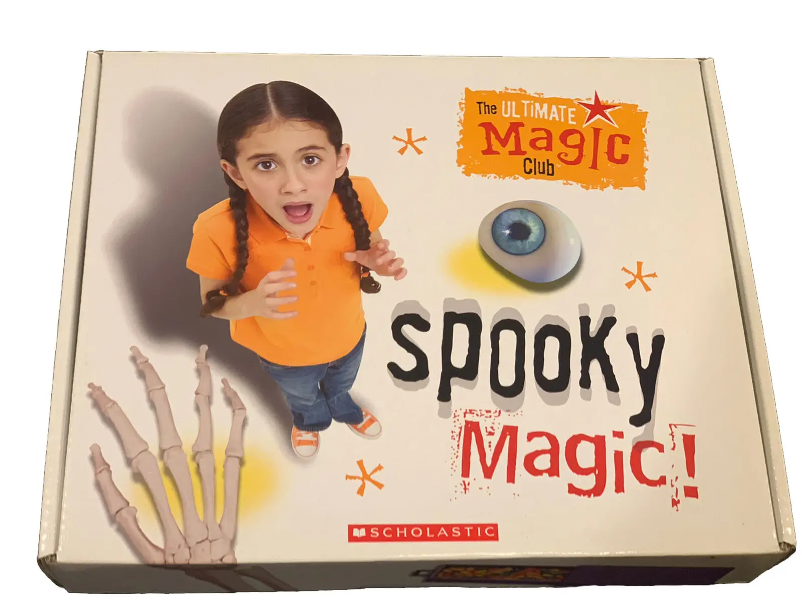 Scholastic Spooky Magic Kit: Magic Tricks, Magic Book, and Magic DVD for Kids! Gift Set Boys Girls