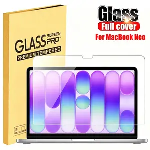 1pc Tempered Glass Screen Protector Suitable for MacBook Neo 13 inch (Model: A3404) Laptop with A18 Pro Chip 13-lnch Laptop New Apple 2026, 9H Hardness, Anti Scratch, Bubble Free