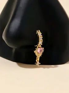 Women's Stainless Steel Nose Stud Jewelry, Sexy Design for Daily Wear & Piercing Decoration, All-Season Durable Materials Fashion Accessory