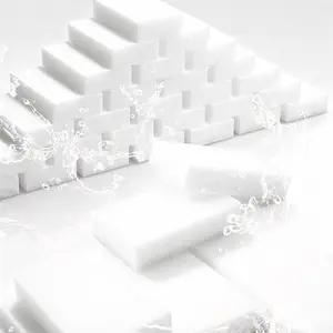 100 count Magic Shine Eraser,  Cleaning Melamine Clean Sponge, Multi-Purpose Long Lasting Eraser Cleaner,  for Wall, Kitchen, Bathroom, Furniture, Stain Removal-Household Necessities.