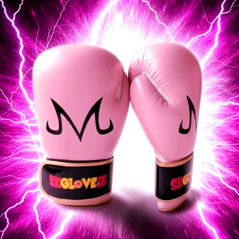 Pink Majin Boxing Gloves Leather