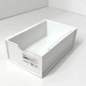 Covered storage box, storage box, dormitory home, simple and stylish, large capacity, durable and beautiful