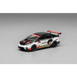 MotorHelix 1:64 Honda Civic Type R (FD2) Mugen Livery White