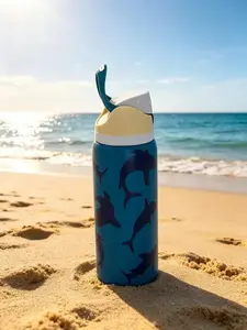 Limited Edition Baby Shark PatternBetterQualityBrandAlternative 32oz BPA-Free Water BottleLeak-ProofandStylish for Everyday Use,Gift For Her/Him SS3