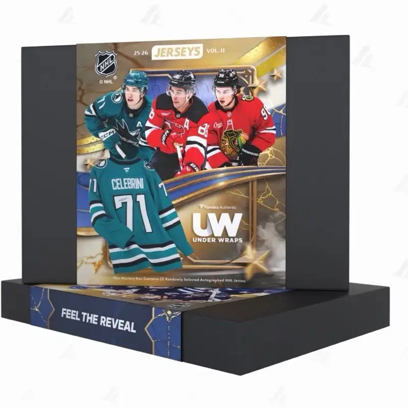2025-26 Fanatics Under Wraps NHL Hockey Jerseys VOL II