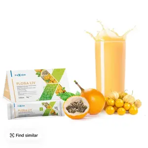 Fuxion Flora Liv Probiotic Fiber Drink Supplement 28 Stick Pack