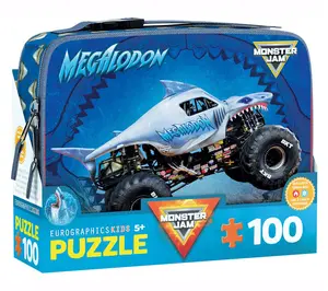 Eurographics Monster Jam Puzzle & Lunch Box - Megalodon