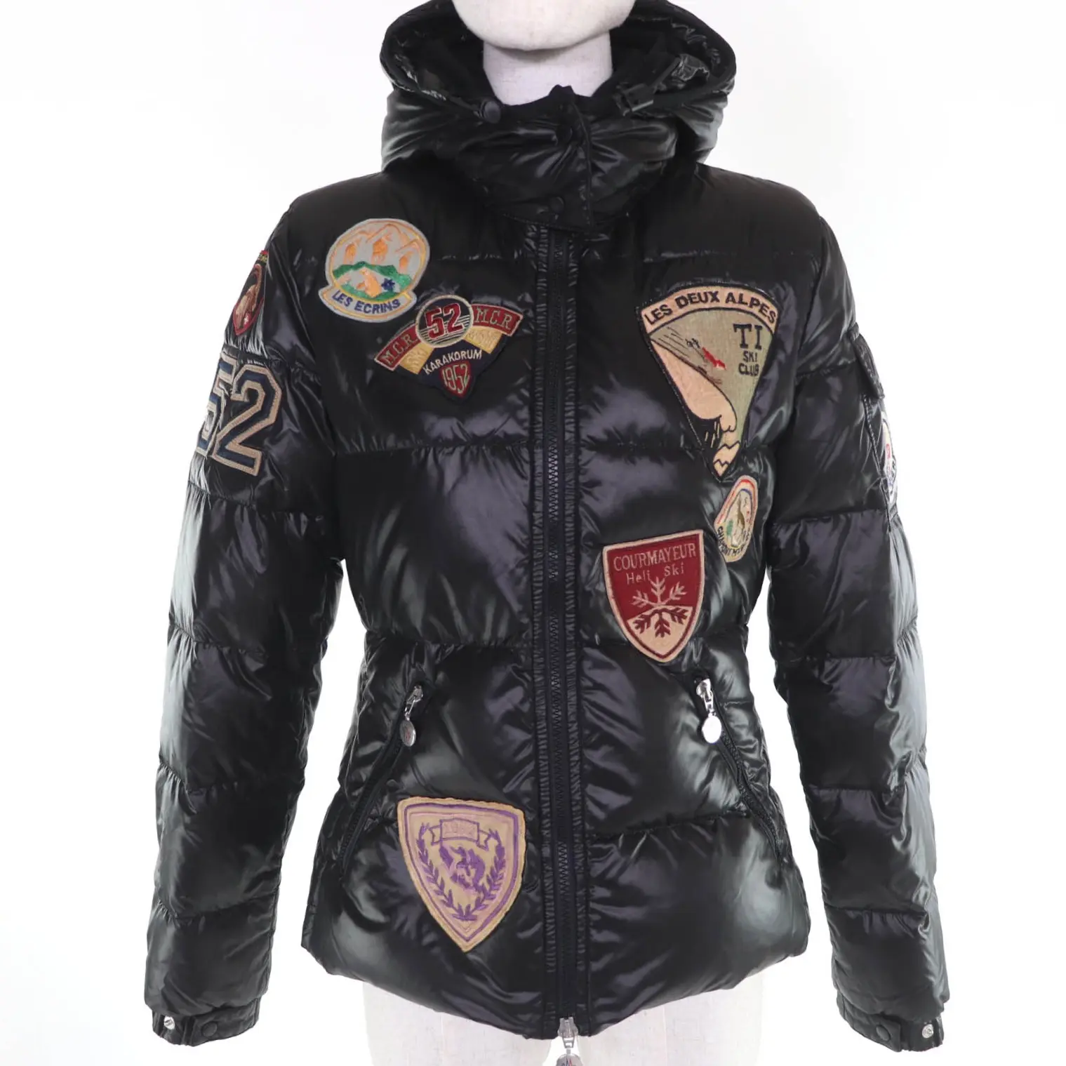 Pre-owned MONCLER Nylon Small Leather Goods BADIA SPECIAL Down Jacket