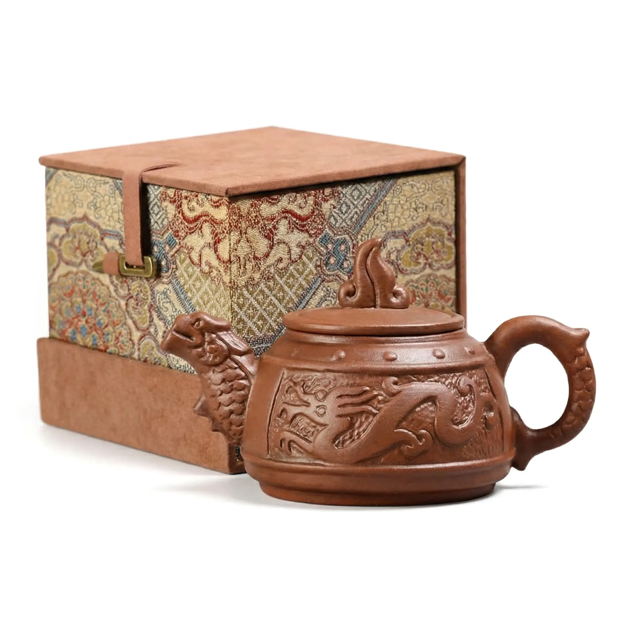 Dragon Zisha Teapot | Handmade Chinese Tea Pot