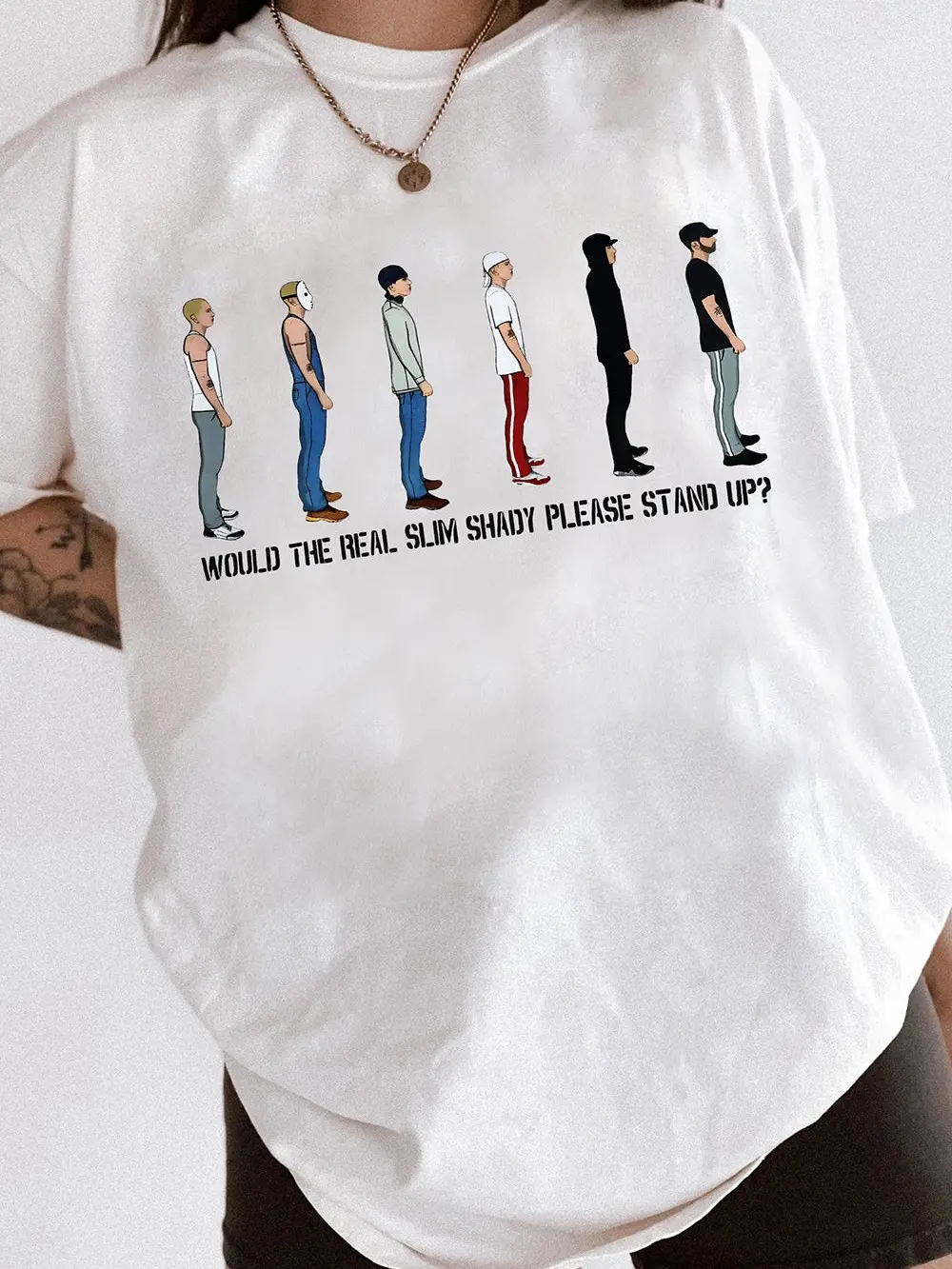 [Sale Up To 30%] Eminem The Death Of Slim Shady T-Shirts for Men and Women, Vintage Oversized