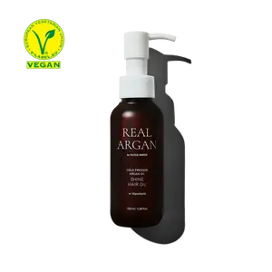 REAL ARGAN Cold Pressed Shine Hair Oil