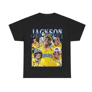 Retro Jackson Kyle Baseball T-Shirt, Vintage Soft Tee, Animal Party Fan Gift, Fashion Cotton, Full Colors, Full Sizes, For Men, For Women