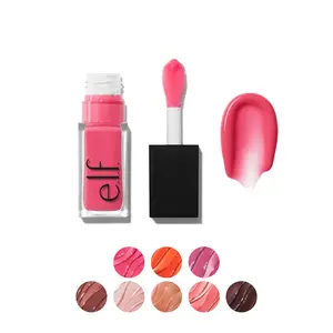 e.l.f. Glow Reviver Plumping Lip Oil, Ultra-Glossy Nourishing Lipgloss with Cooling Tingle & Fresh Minty Scent for Plumped-Up Pout 7.6mL