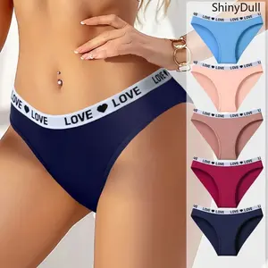 Women's 5 Pack Low Waist Cotton Panties - Soft Breathable Everyday Underwear