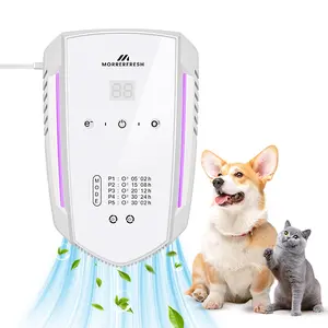 Morrerfresh Odor Eliminator for Cat Dog Car Home Quiet Portable Air Purifier with Advanced Ozone Technology Removes Pet Urine Smoke Musty Smells Fathersdaygift