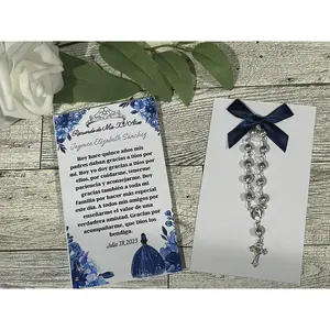 Quinceañera Personalized Favors- Blue dress