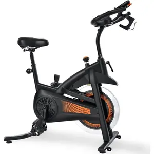 Home Gym Spin Bike – Adjustable Seat & Handlebar