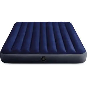 Intex Classic  Airbed Set with 2 Pillows and Double Quick Hand Pump,