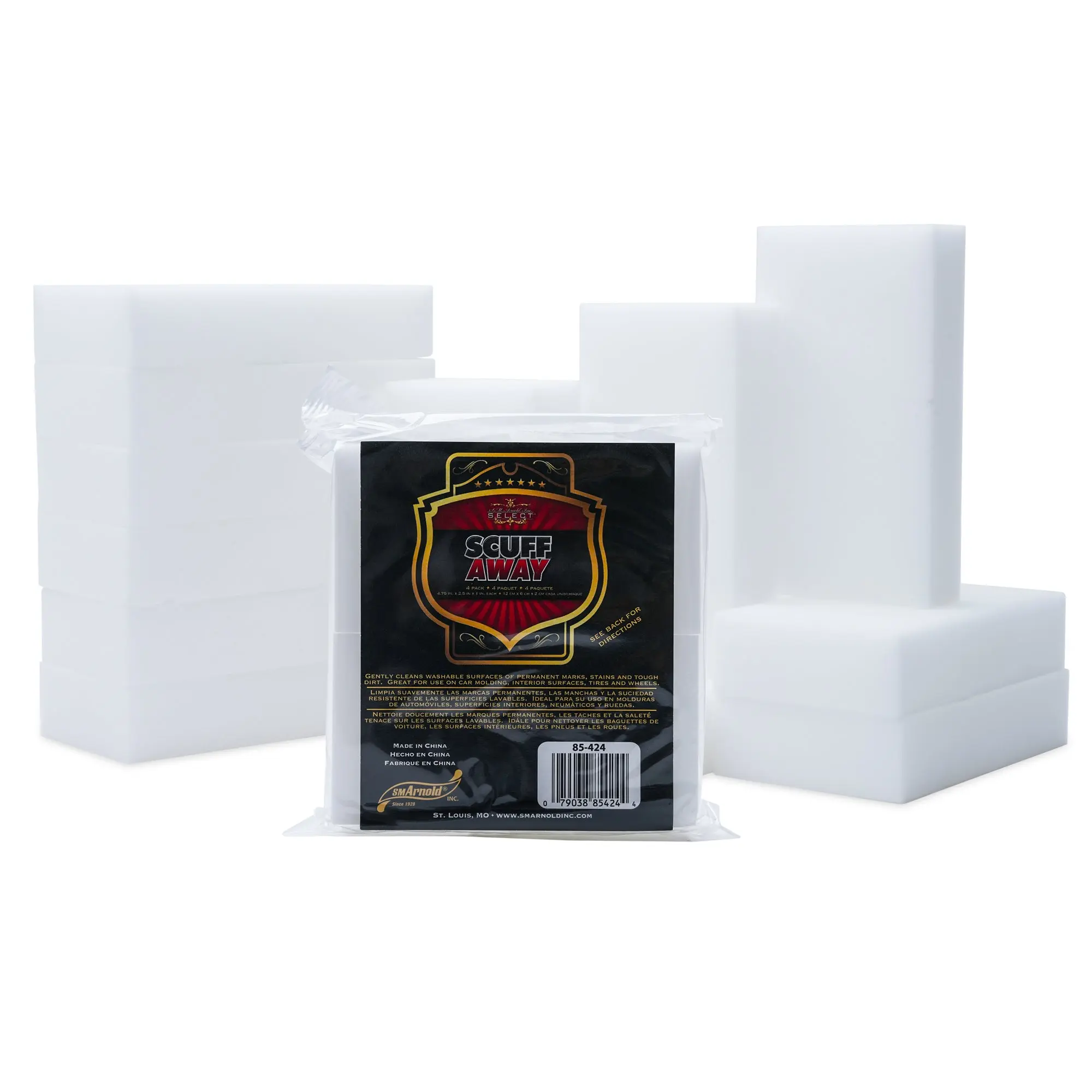 Magic Eraser Melamine Foam Cleaning Sponges, 3 Sets of 4-Pack