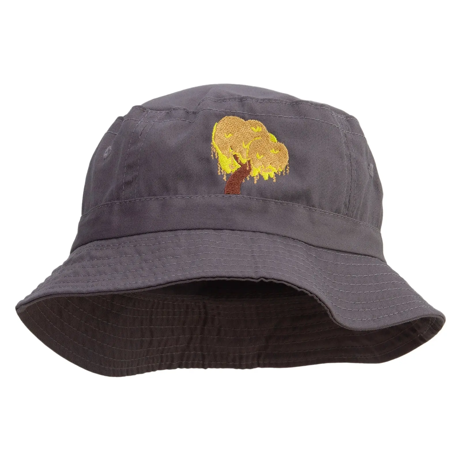 Sauce Tree Embroidered Bucket Hat