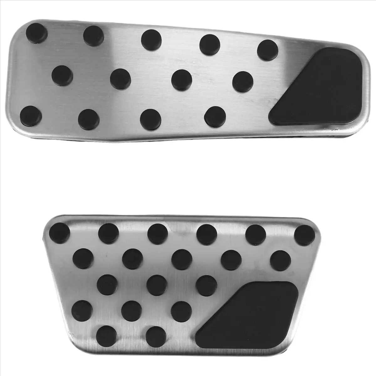 Automotive Aluminum Alloy Drill-Free Install Gas + Brake Set Pair, Replacement Pedal Cover Set for 2008-2019 Dodge Charger, Chrysler 300, Dodge Challenger Car Accessory, 2008-2019 Models, 1* Accelerator Pedal