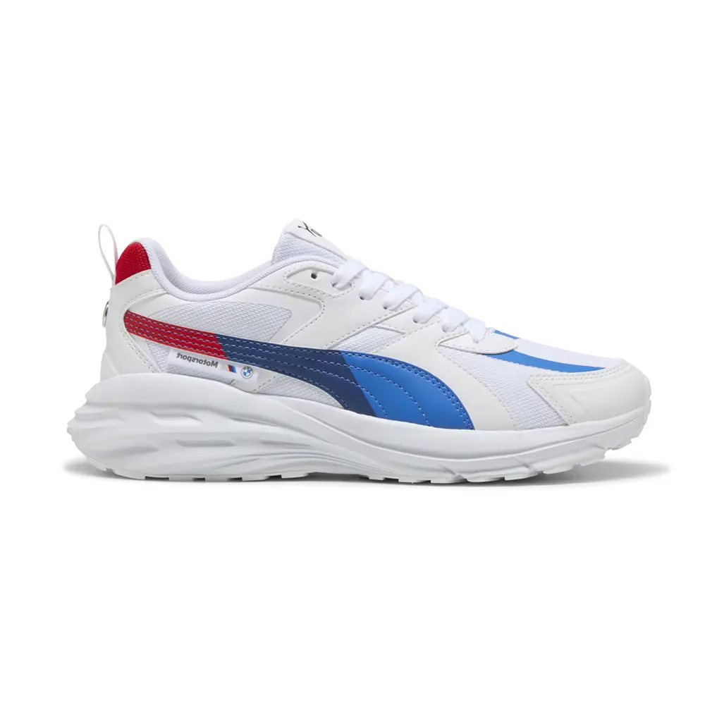 PUMA Mens Bmw M Motorsport Hypnotic Ls Lace Up Sneakers Shoes Casual - White
