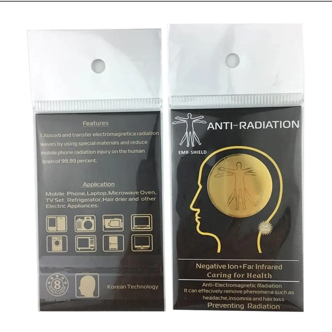EMF Anti-Radiation Protection Stickers, Car Exterior Accessories for Electronic Devices, Cellphone, Laptops, Computers