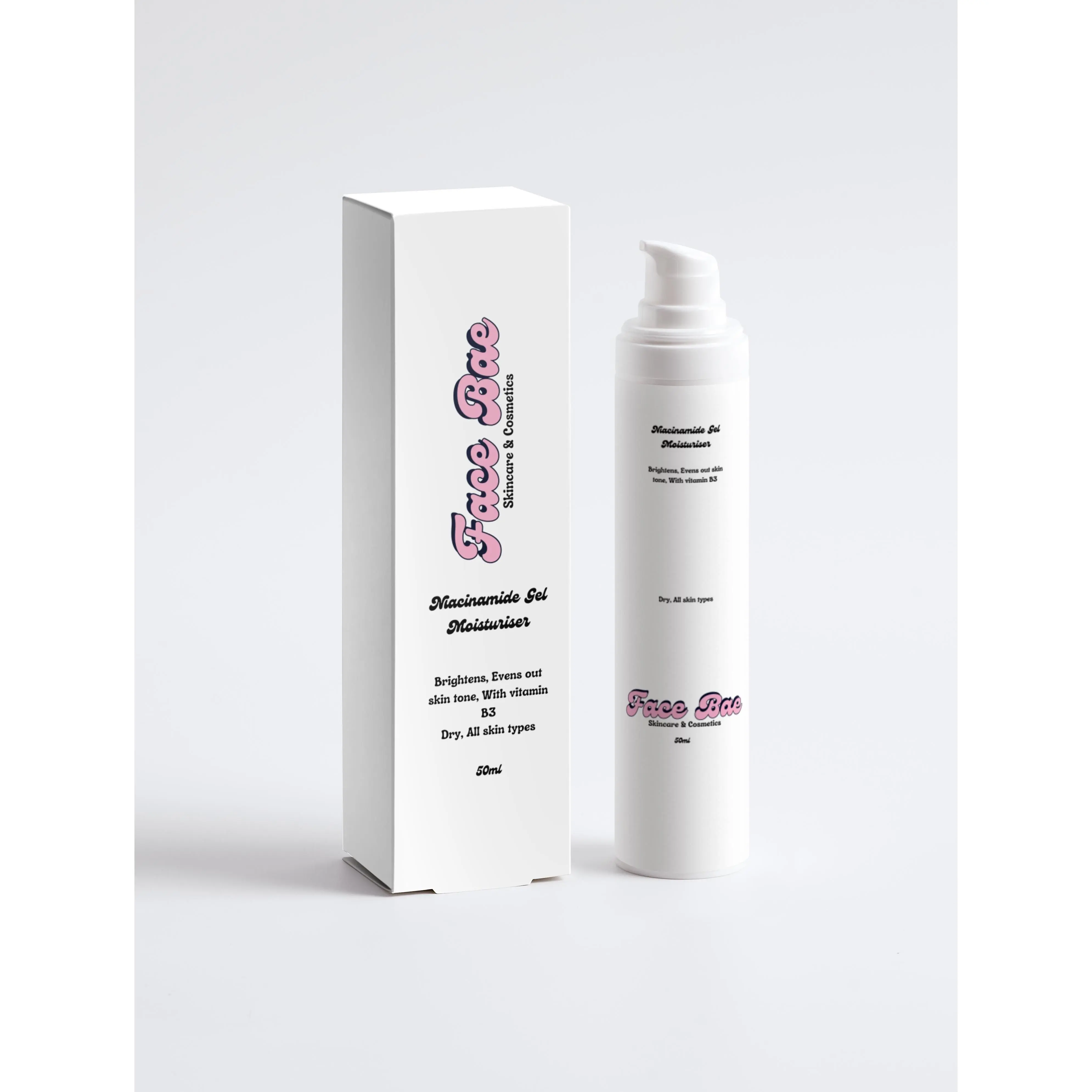 Niacinamide Gel Moisturizer for Hydrating and Moisturizing Skin