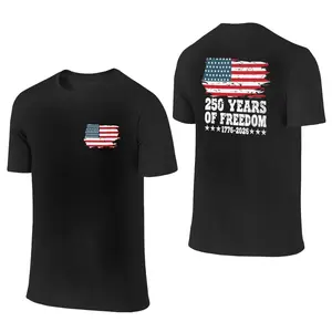 Men's 250 Anniversary USA Shirt American Flag T Shirt 250 Years America Anniversary Shirt Patriotic Shirts Tops