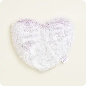 Marshmallow Lavender Heart Warmies - Heatable, Chillable, Weighted
