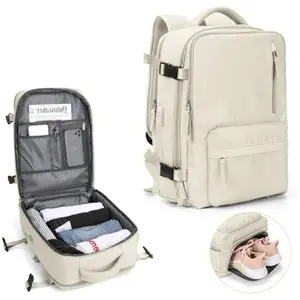 1pc multifunctional backpack, expandable width, separate shoe compartment, large-capacity hiking/outdoor yoga backpack