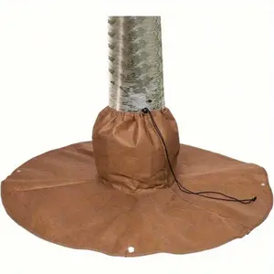 Tree Root Protector, Winter Tree Covers, Adjustable Strap Wrap, Freeze Protection Root Insulation, Plant Stump Cover for Outdoor, Garden, Cold Weather Use, 35.43x11.81 inches