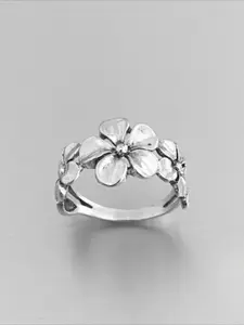 7 sizes available for simple cute versatile flower women's rings suitable for everyday party festival celebration gifts ladies jewelry