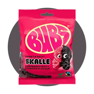 BUBS Rasberry Licorice Skull