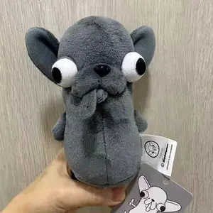 Cute Chihuahua Dog Plush Toy Cuddly Stuffed Animal Keychain, Funny Creative Dog Doll, Perfect Gift for Friends and Family, Holiday Present Idea