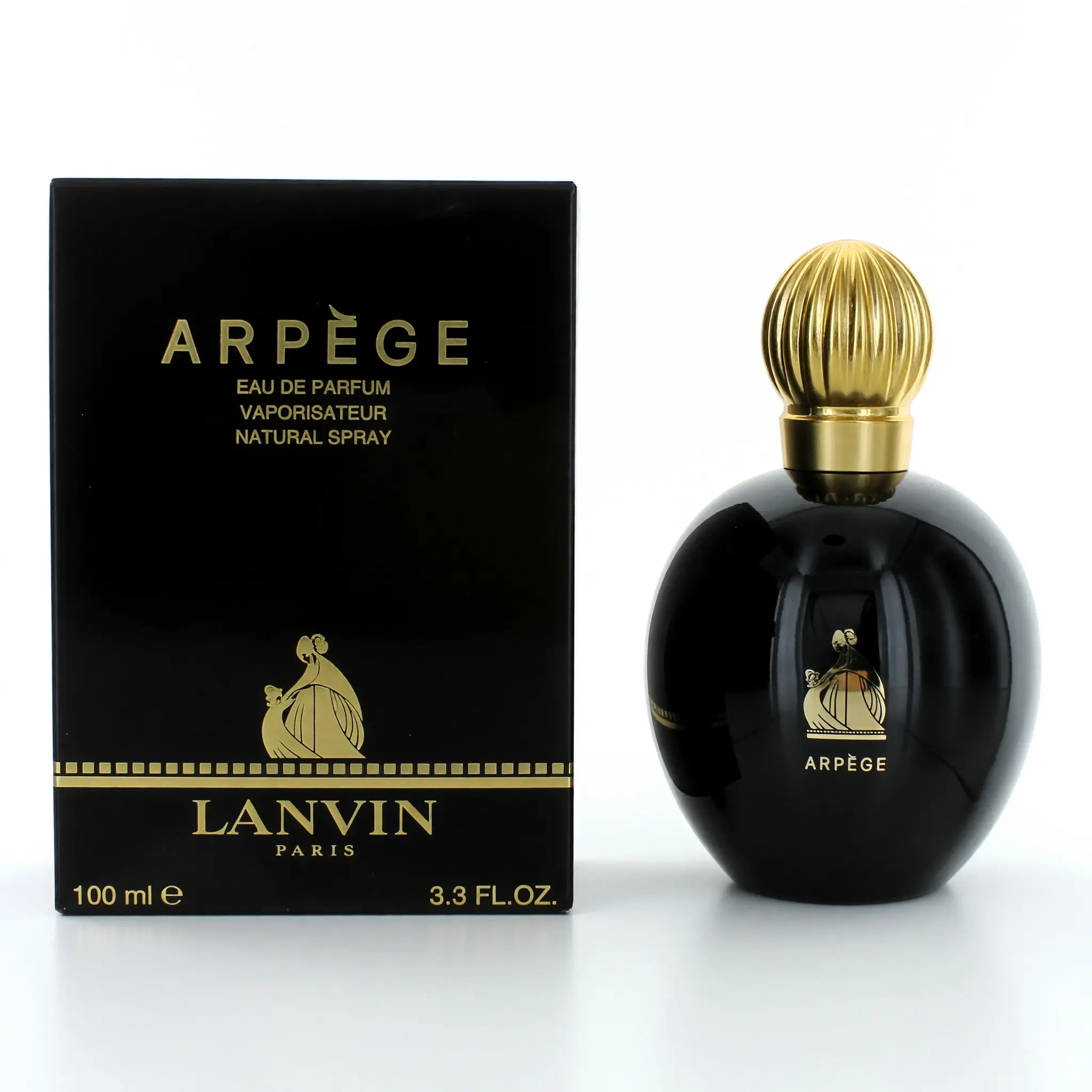 Lanvin Arpege Luxurious Women's EDP Spray - 3.3 oz, Vanilla Scents, Jasmine, Continuous Spray Bottle