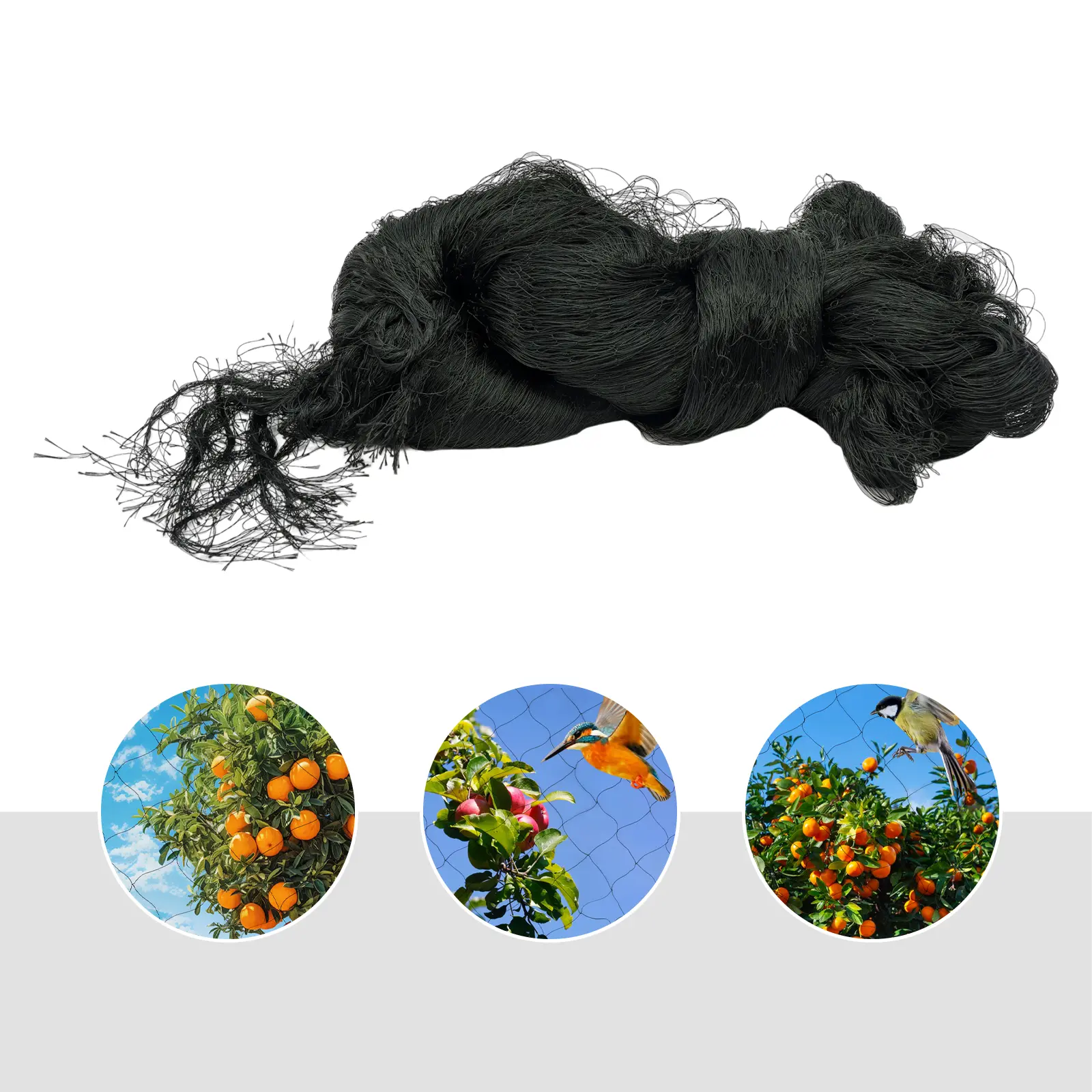 Bird Netting 100 x 50 Ft Garden Netting for Plants Fruit Trees Orchard Protection Polyester Mesh 1 97 x 1 97 Inch Holes Anti UV Reusable Poultry Netting Deer Fencing for Vegetable Crops Flowers