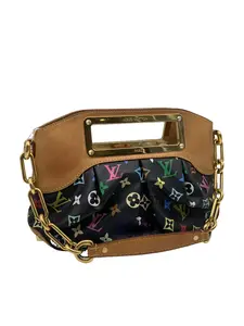 Pre-owned Louis Vuitton Black Multicolor Monogram Judy Handbag /WJ06405003/5003